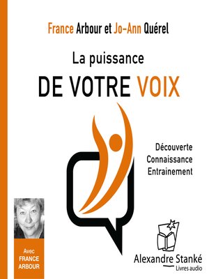 cover image of La puissance de votre voix